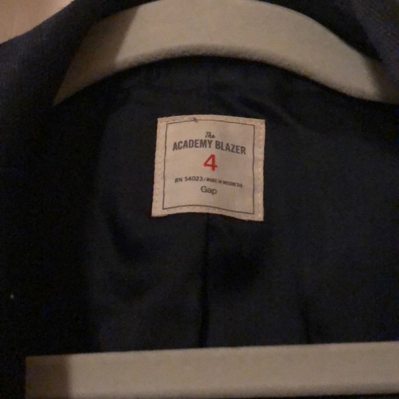 Gap navy blazer size 4 - Picture 2 of 5